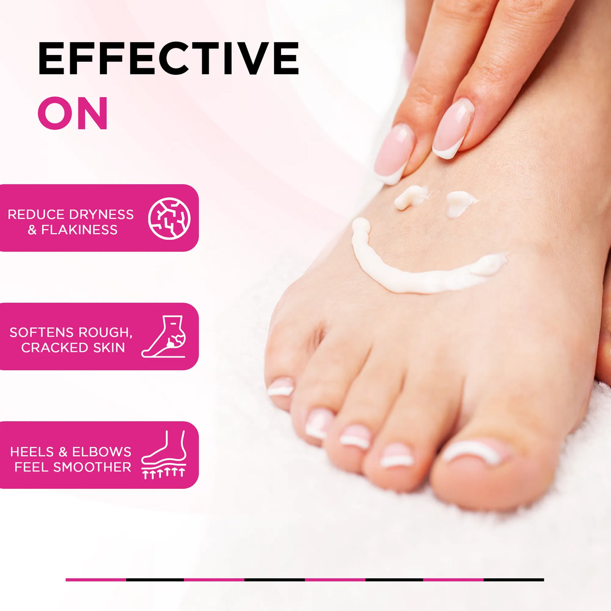 Foot Care Cream for Dry, Rough & Cracked Heels