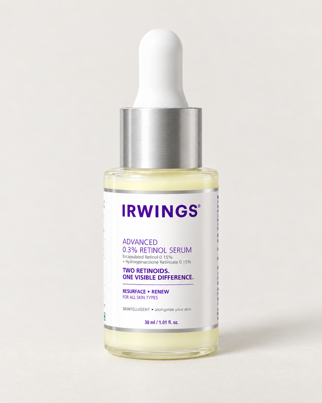 Irwings Advanced 0.3% Retinol Serum 30 ml pack